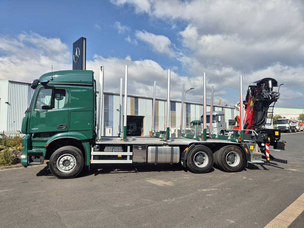 Mercedes-Benz Arocs 2651 L 6x4 Kran Epsilon TZ 12-86 Retarder - Φορτηγό ξυλείας, Φορτηγό με γερανό: φωτογραφία 4 Mercedes-Benz Arocs 2651 L 6x4 Kran Epsilon TZ 12-86 Retarder - Φορτηγό ξυλείας, Φορτηγό με γερανό: φωτογραφία 4