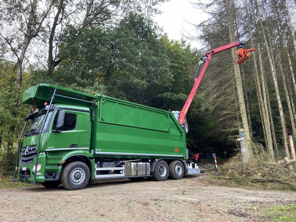 Mercedes-Benz Arocs 2751L HAD + Q170L (11,5m!) -EBERT-Fäll-LKW - Φορτηγό ξυλείας, Φορτηγό με γερανό: φωτογραφία 2 Mercedes-Benz Arocs 2751L HAD + Q170L (11,5m!) -EBERT-Fäll-LKW - Φορτηγό ξυλείας, Φορτηγό με γερανό: φωτογραφία 2