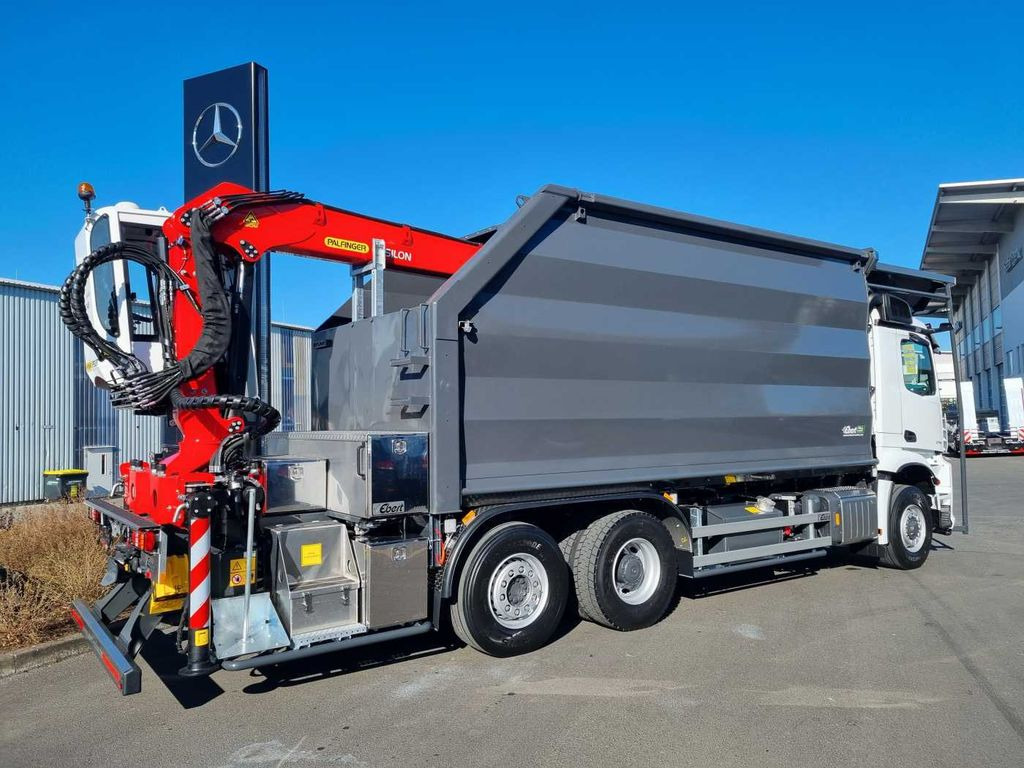 Mercedes-Benz Arocs 2751L HAD + Q170L (11,5m!) -EBERT-Fäll-LKW - Φορτηγό ξυλείας, Φορτηγό με γερανό: φωτογραφία 5 Mercedes-Benz Arocs 2751L HAD + Q170L (11,5m!) -EBERT-Fäll-LKW - Φορτηγό ξυλείας, Φορτηγό με γερανό: φωτογραφία 5