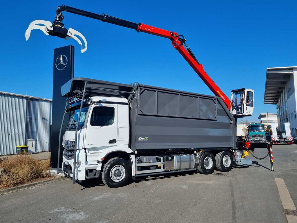 Mercedes-Benz Arocs 2751L HAD + Q170L (11,5m!) -EBERT-Fäll-LKW - Φορτηγό ξυλείας, Φορτηγό με γερανό: φωτογραφία 1 Mercedes-Benz Arocs 2751L HAD + Q170L (11,5m!) -EBERT-Fäll-LKW - Φορτηγό ξυλείας, Φορτηγό με γερανό: φωτογραφία 1