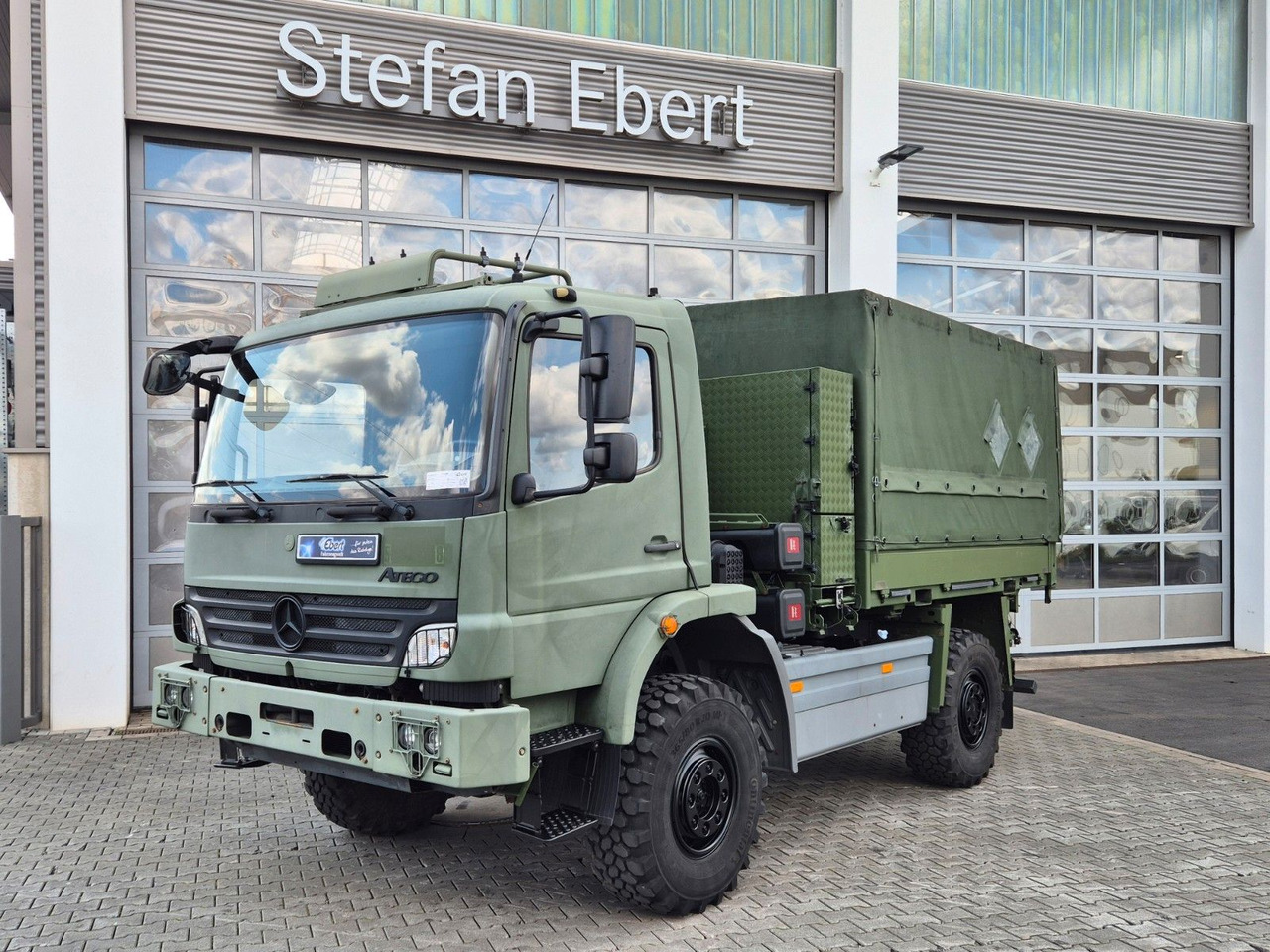 Mercedes-Benz Atego 1018 A 4x4 Singlebereifung 7 Stück vorh. - Φορτηγό μουσαμάς: φωτογραφία 1 Mercedes-Benz Atego 1018 A 4x4 Singlebereifung 7 Stück vorh. - Φορτηγό μουσαμάς: φωτογραφία 1