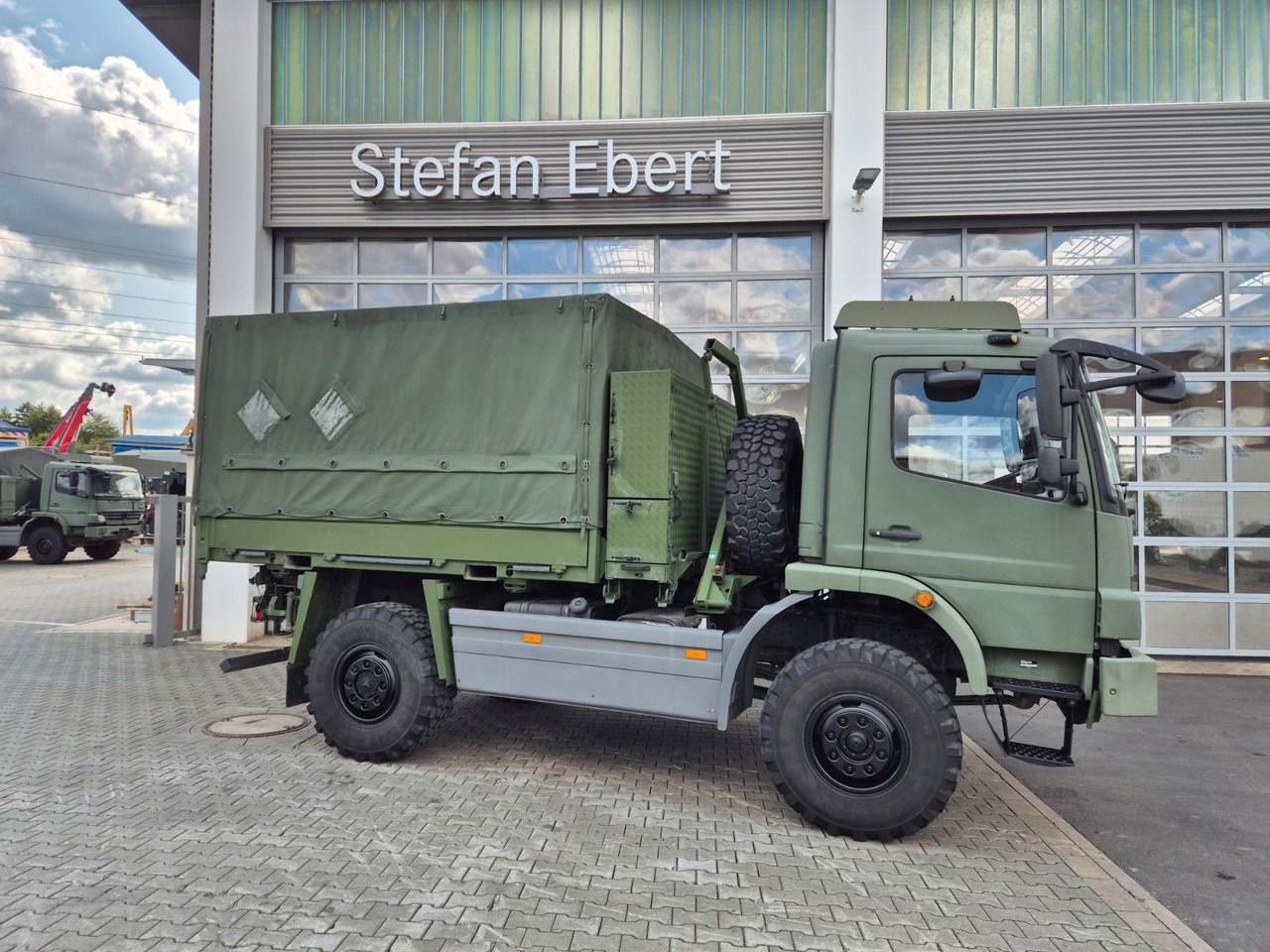 Mercedes-Benz Atego 1018 A 4x4 Singlebereifung 7 Stück vorh. - Φορτηγό μουσαμάς: φωτογραφία 5 Mercedes-Benz Atego 1018 A 4x4 Singlebereifung 7 Stück vorh. - Φορτηγό μουσαμάς: φωτογραφία 5