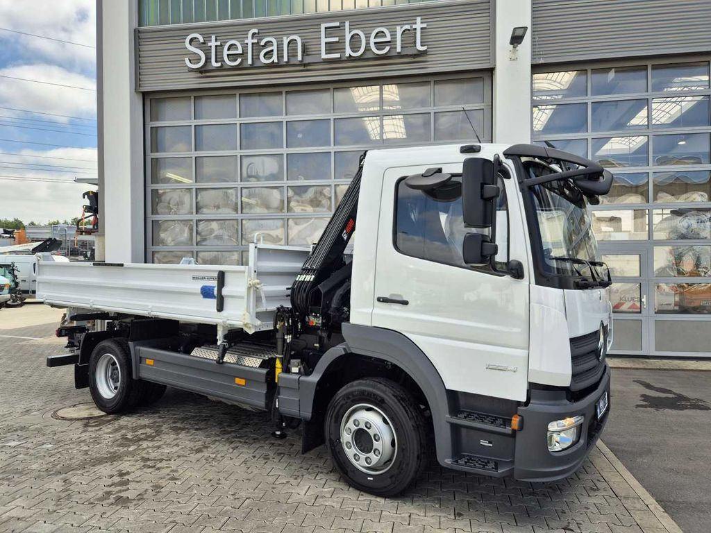 Mercedes-Benz Atego 1224 KK Kipper+Kran+Funk+Greifersteuerung - Φορτηγό ανατρεπόμενο, Φορτηγό με γερανό: φωτογραφία 3 Mercedes-Benz Atego 1224 KK Kipper+Kran+Funk+Greifersteuerung - Φορτηγό ανατρεπόμενο, Φορτηγό με γερανό: φωτογραφία 3
