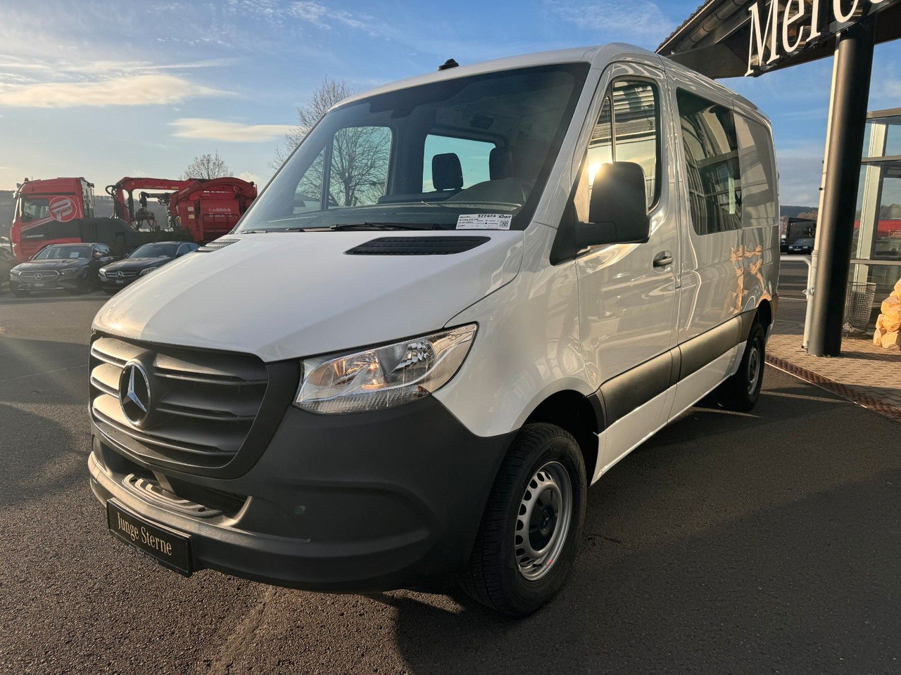 Mercedes-Benz Sprinter 315 CDI Kompakt Flachdach Mixto/DoKa - Επιβατικό βαν, Διπλοκάμπινο ελαφρύ επαγγελματικό: φωτογραφία 3 Mercedes-Benz Sprinter 315 CDI Kompakt Flachdach Mixto/DoKa - Επιβατικό βαν, Διπλοκάμπινο ελαφρύ επαγγελματικό: φωτογραφία 3