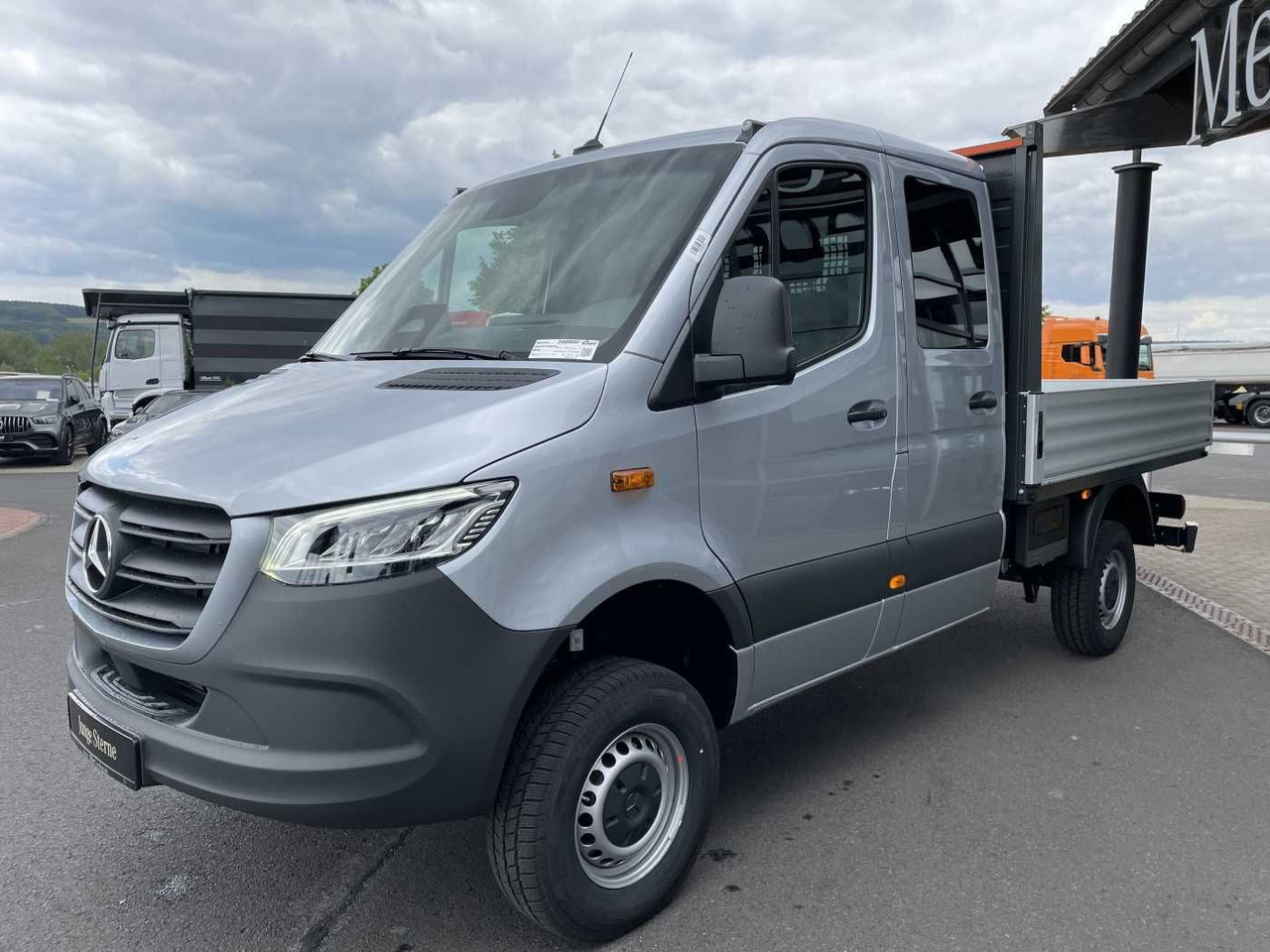 Mercedes-Benz Sprinter 319 CDI 4x4 DoKa Klima Stdheiz AHK LED - Επαγγελματικό αυτοκίνητο με μουσαμά: φωτογραφία 3 Mercedes-Benz Sprinter 319 CDI 4x4 DoKa Klima Stdheiz AHK LED - Επαγγελματικό αυτοκίνητο με μουσαμά: φωτογραφία 3