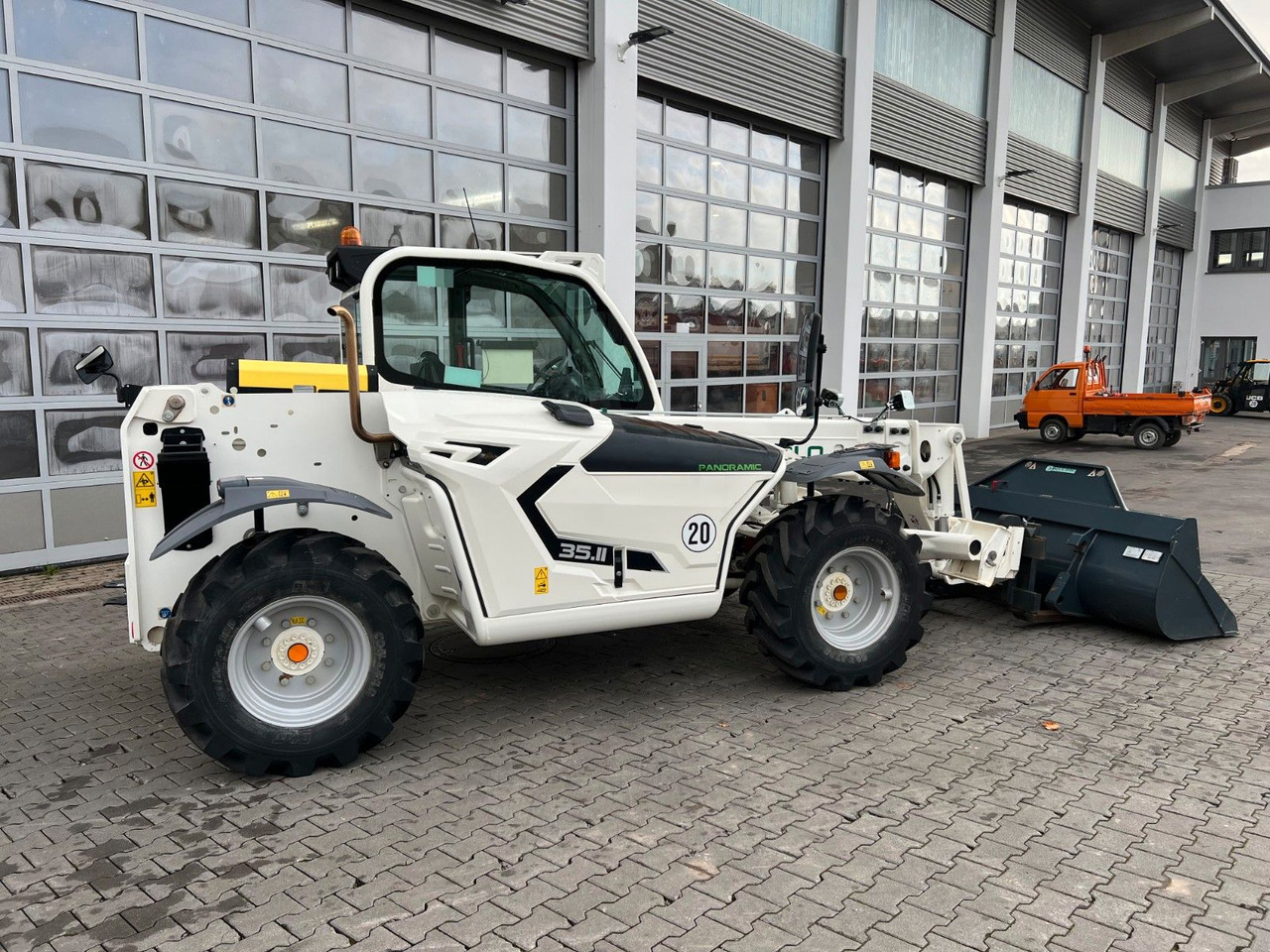 Merlo P35.11 / nur 148h! / Pratzenabstützung - Τηλεσκοπικός φορτωτής: φωτογραφία 3 Merlo P35.11 / nur 148h! / Pratzenabstützung - Τηλεσκοπικός φορτωτής: φωτογραφία 3