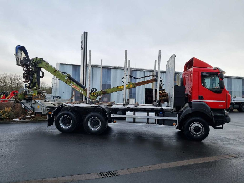Renault Kerax 460.35 DXI 6x6 Loglift 96 S blatt/blatt - Φορτηγό ξυλείας, Φορτηγό με γερανό: φωτογραφία 5 Renault Kerax 460.35 DXI 6x6 Loglift 96 S blatt/blatt - Φορτηγό ξυλείας, Φορτηγό με γερανό: φωτογραφία 5