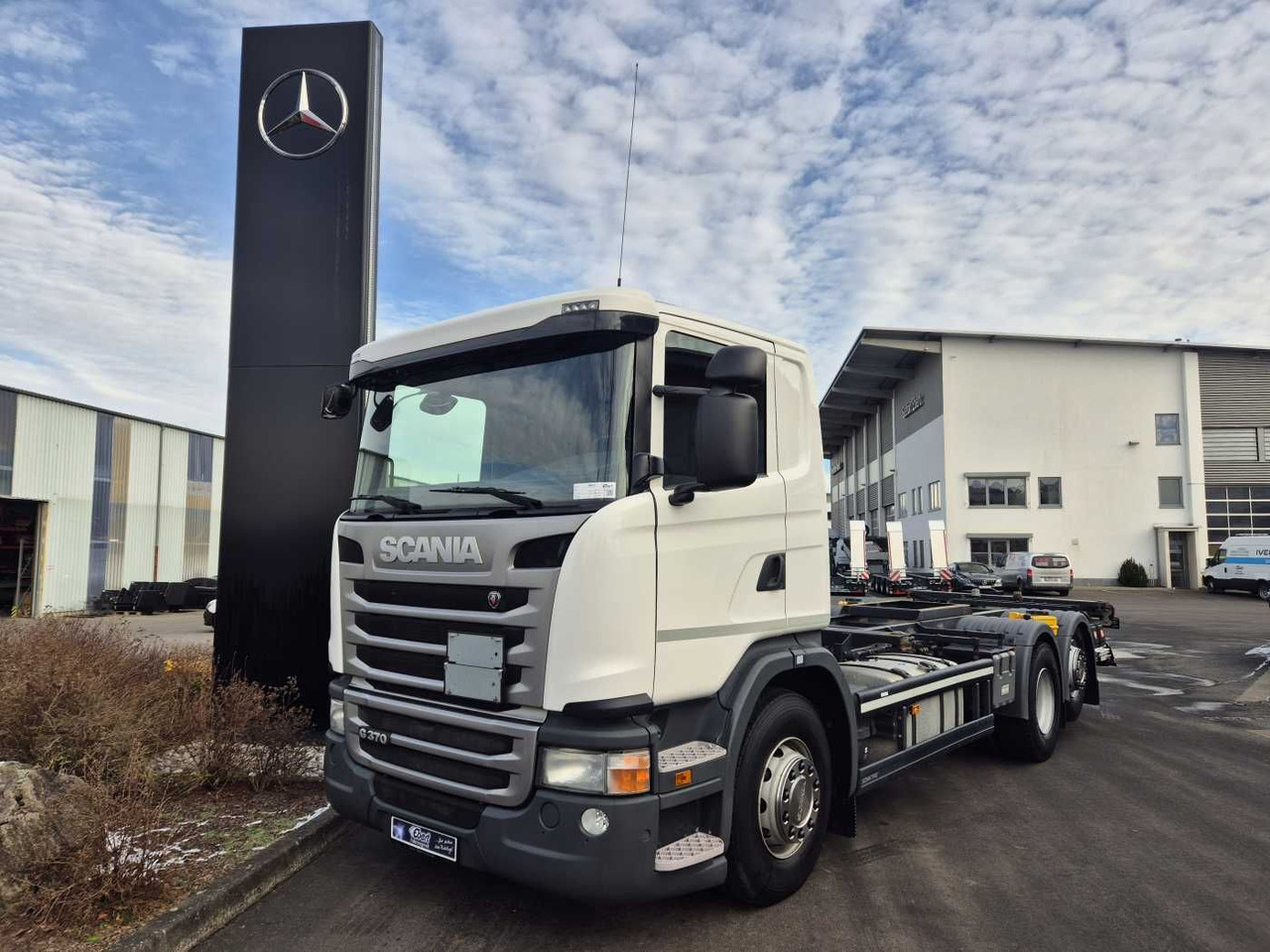 Scania G 370 DB 6x2*4 MNB BDF Lenkachse LBW faltbar - Φορτηγό μεταφοράς εμπορευματοκιβωτίων/ Κινητό αμάξωμα: φωτογραφία 4 Scania G 370 DB 6x2*4 MNB BDF Lenkachse LBW faltbar - Φορτηγό μεταφοράς εμπορευματοκιβωτίων/ Κινητό αμάξωμα: φωτογραφία 4