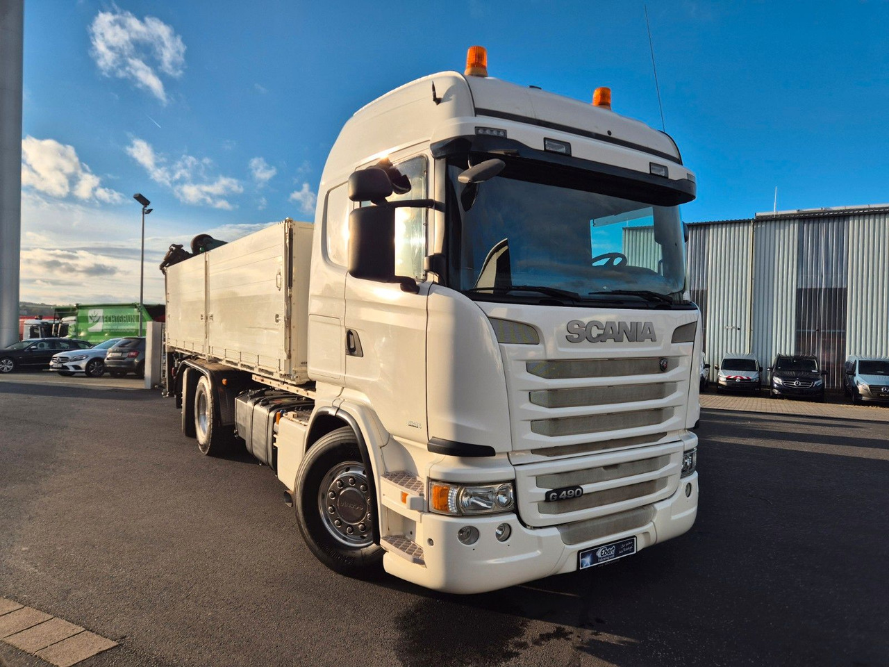 Scania G490 LB6x2*4HNB Palfinger PK 18002-EH D Funk AHK - Φορτηγό ανατρεπόμενο, Φορτηγό με γερανό: φωτογραφία 3 Scania G490 LB6x2*4HNB Palfinger PK 18002-EH D Funk AHK - Φορτηγό ανατρεπόμενο, Φορτηγό με γερανό: φωτογραφία 3