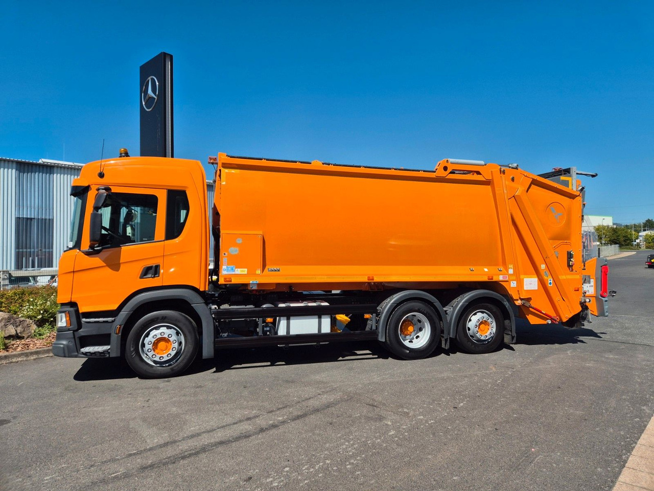 Scania P 320 B6x2*4NA Olympus 21 W ASF Hecklader - Απορριμματοφόρο: φωτογραφία 4 Scania P 320 B6x2*4NA Olympus 21 W ASF Hecklader - Απορριμματοφόρο: φωτογραφία 4