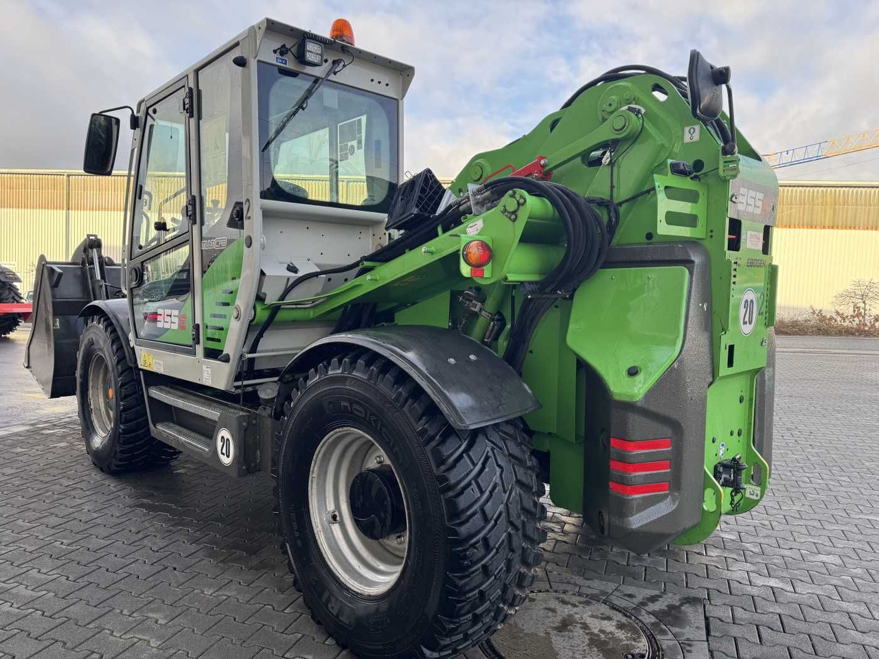 Sennebogen 355 E / Greifschaufel / nur 2.260h! - Ελαστιχοφόρος φορτωτής: φωτογραφία 5 Sennebogen 355 E / Greifschaufel / nur 2.260h! - Ελαστιχοφόρος φορτωτής: φωτογραφία 5