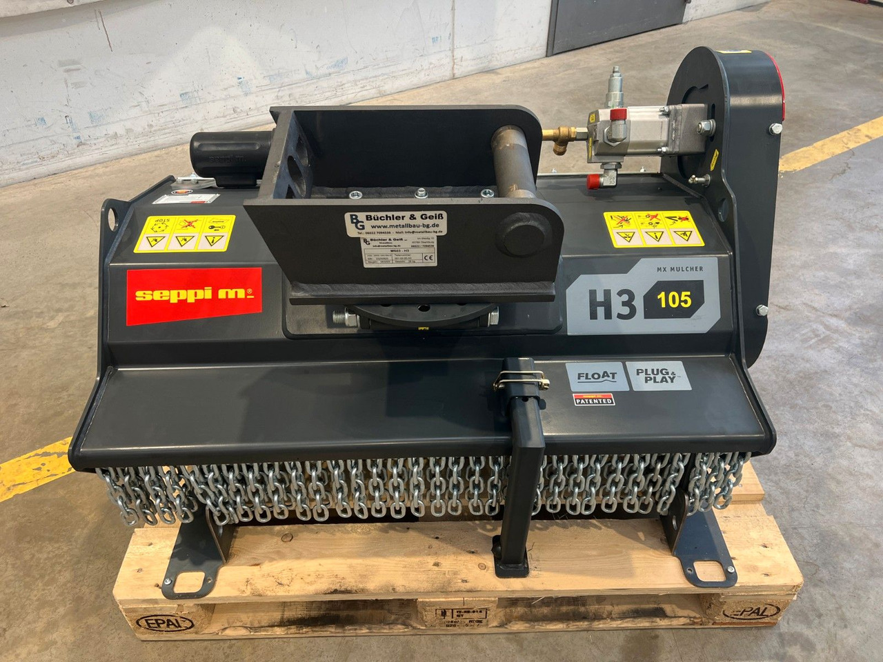 Seppi M. H3 105 / Schlegelmulcher 2-5to lagernd! - Καταστροφέας με σφυριά: φωτογραφία 3 Seppi M. H3 105 / Schlegelmulcher 2-5to lagernd! - Καταστροφέας με σφυριά: φωτογραφία 3