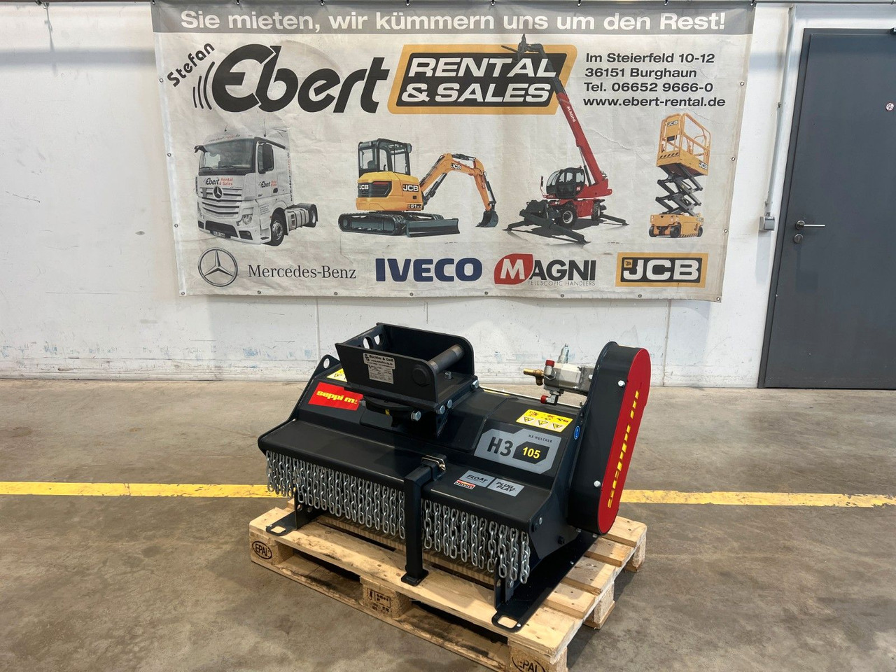 Seppi M. H3 105 / Schlegelmulcher 2-5to lagernd! - Καταστροφέας με σφυριά: φωτογραφία 1 Seppi M. H3 105 / Schlegelmulcher 2-5to lagernd! - Καταστροφέας με σφυριά: φωτογραφία 1