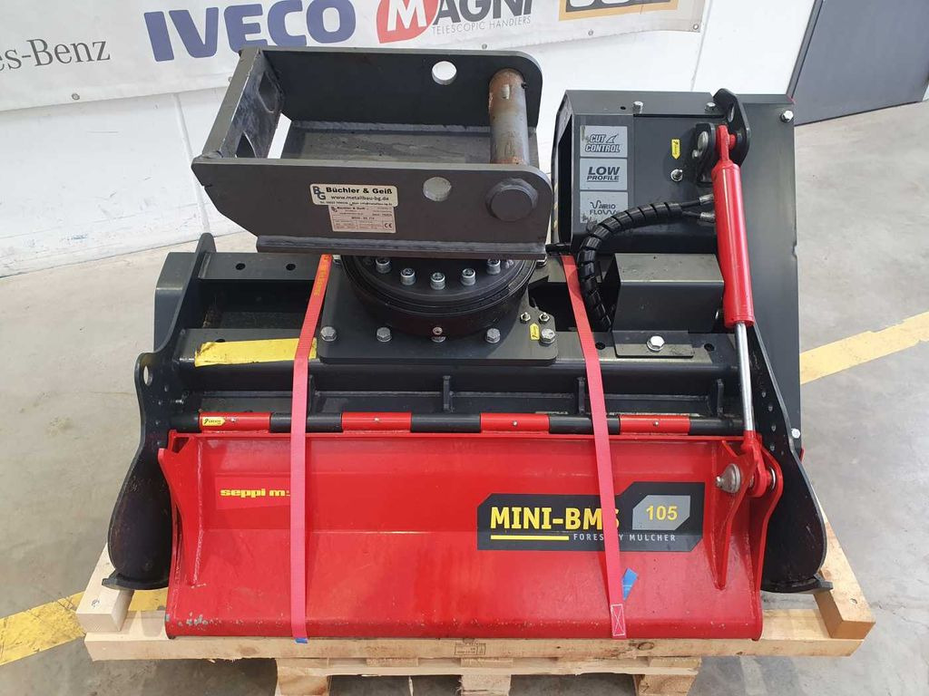 Seppi M. MINI-BMS 105 Mulcher / DEMO / Drehmotor  - Καταστροφέας κλαδιών: φωτογραφία 3 Seppi M. MINI-BMS 105 Mulcher / DEMO / Drehmotor  - Καταστροφέας κλαδιών: φωτογραφία 3