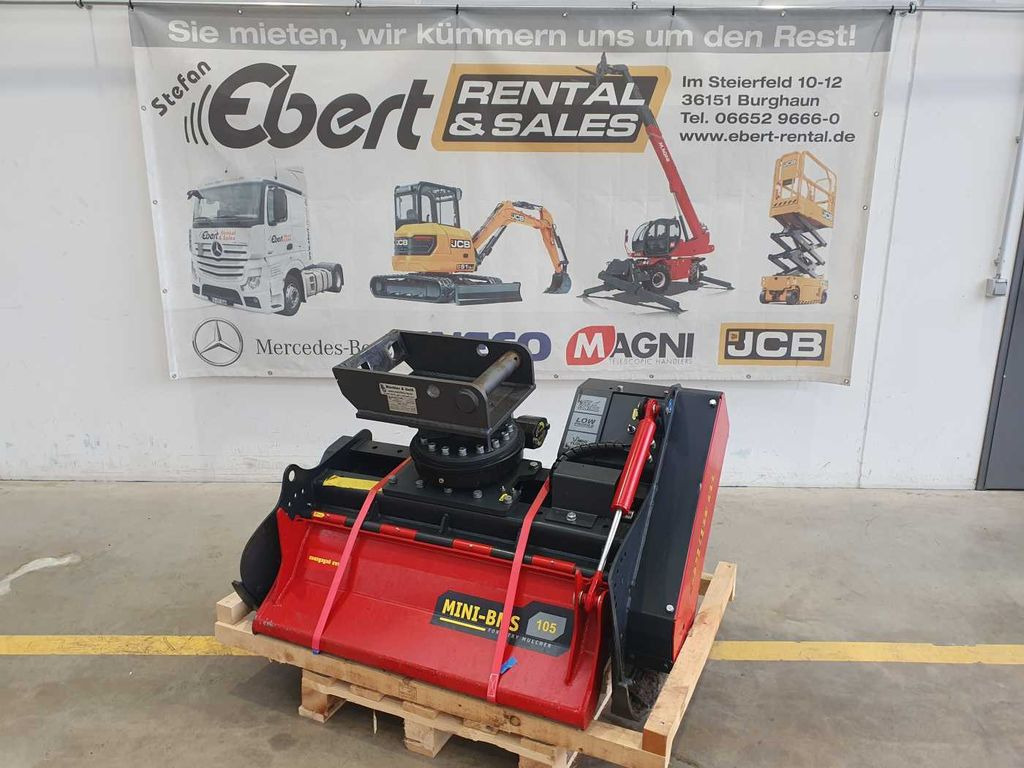 Seppi M. MINI-BMS 105 Mulcher / DEMO / Drehmotor  - Καταστροφέας κλαδιών: φωτογραφία 1 Seppi M. MINI-BMS 105 Mulcher / DEMO / Drehmotor  - Καταστροφέας κλαδιών: φωτογραφία 1