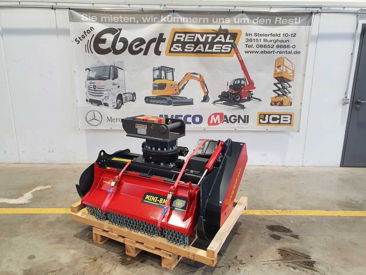 Seppi MINI-BMS 105 Forstmulcher Drehmotor MS08 - Καταστροφέας κλαδιών: φωτογραφία 1 Seppi MINI-BMS 105 Forstmulcher Drehmotor MS08 - Καταστροφέας κλαδιών: φωτογραφία 1