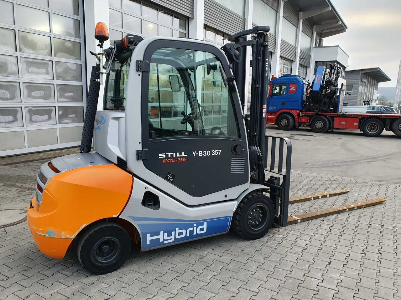 Still RX70-35 / Duplex: 3.50m / nur 2.470h! / SS - Πετρελαιοκίνητο περονοφόρο: φωτογραφία 4 Still RX70-35 / Duplex: 3.50m / nur 2.470h! / SS - Πετρελαιοκίνητο περονοφόρο: φωτογραφία 4