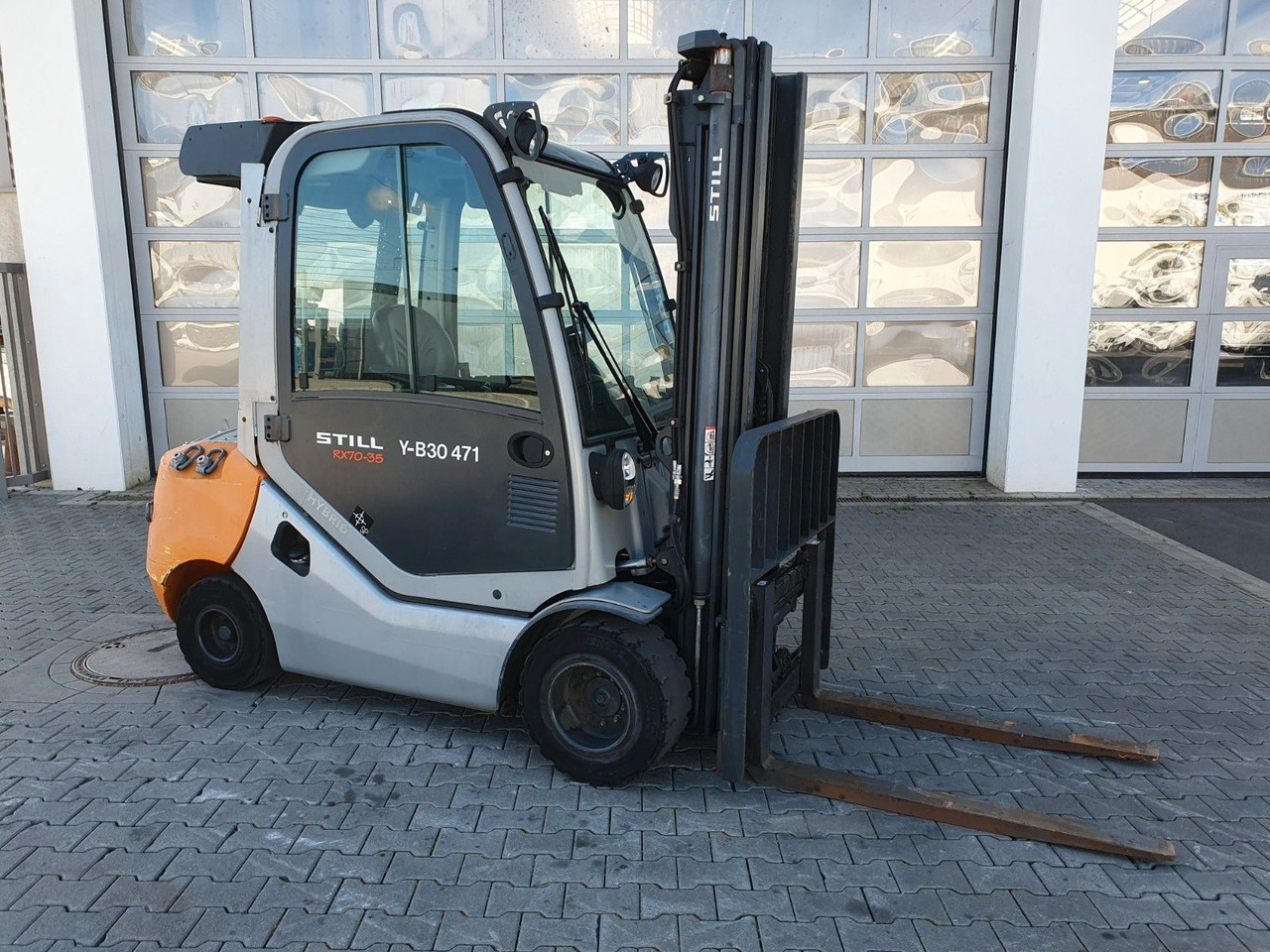 Still RX70-35 / Triplex: 4.80m / nur 2.004h! / Klima - Πετρελαιοκίνητο περονοφόρο: φωτογραφία 2 Still RX70-35 / Triplex: 4.80m / nur 2.004h! / Klima - Πετρελαιοκίνητο περονοφόρο: φωτογραφία 2