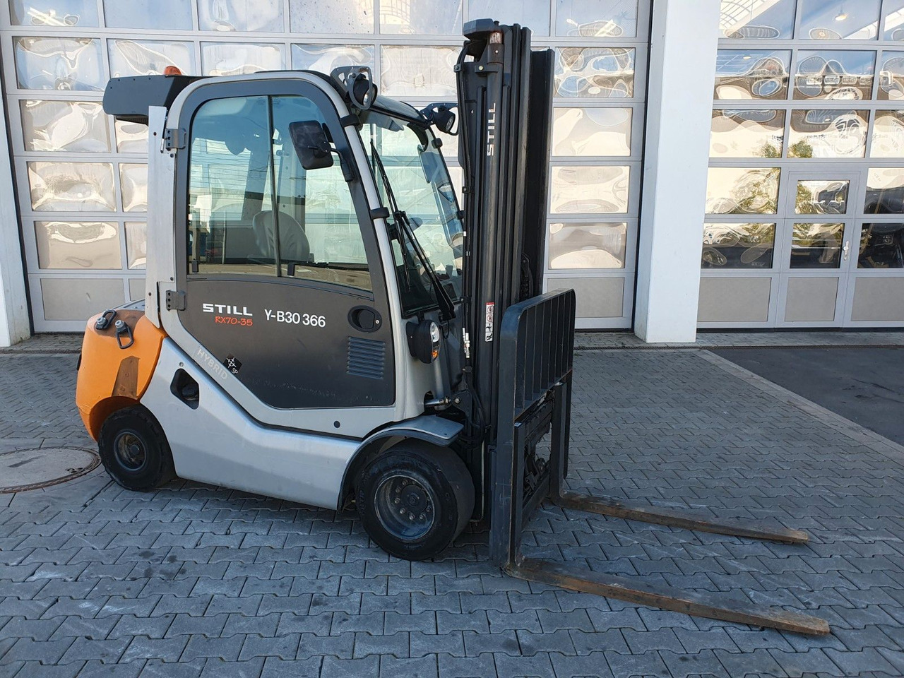 Still RX70-35 / Triplex: 4.80m / nur 2.876h! / Klima - Πετρελαιοκίνητο περονοφόρο: φωτογραφία 2 Still RX70-35 / Triplex: 4.80m / nur 2.876h! / Klima - Πετρελαιοκίνητο περονοφόρο: φωτογραφία 2