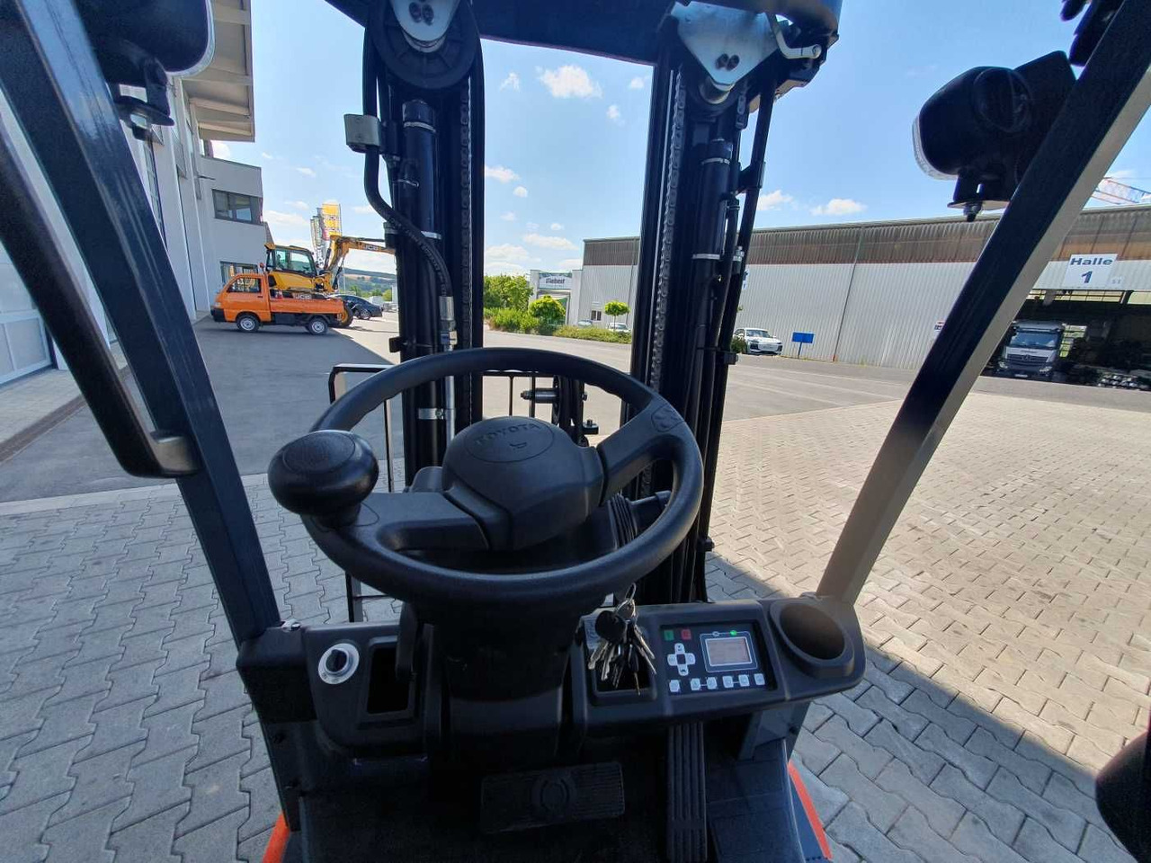 Ηλεκτροκίνητο περονοφόρο Toyota 8FBET15 / Triplex: 4.30m / nur 1.842h! / SS: φωτογραφία 10