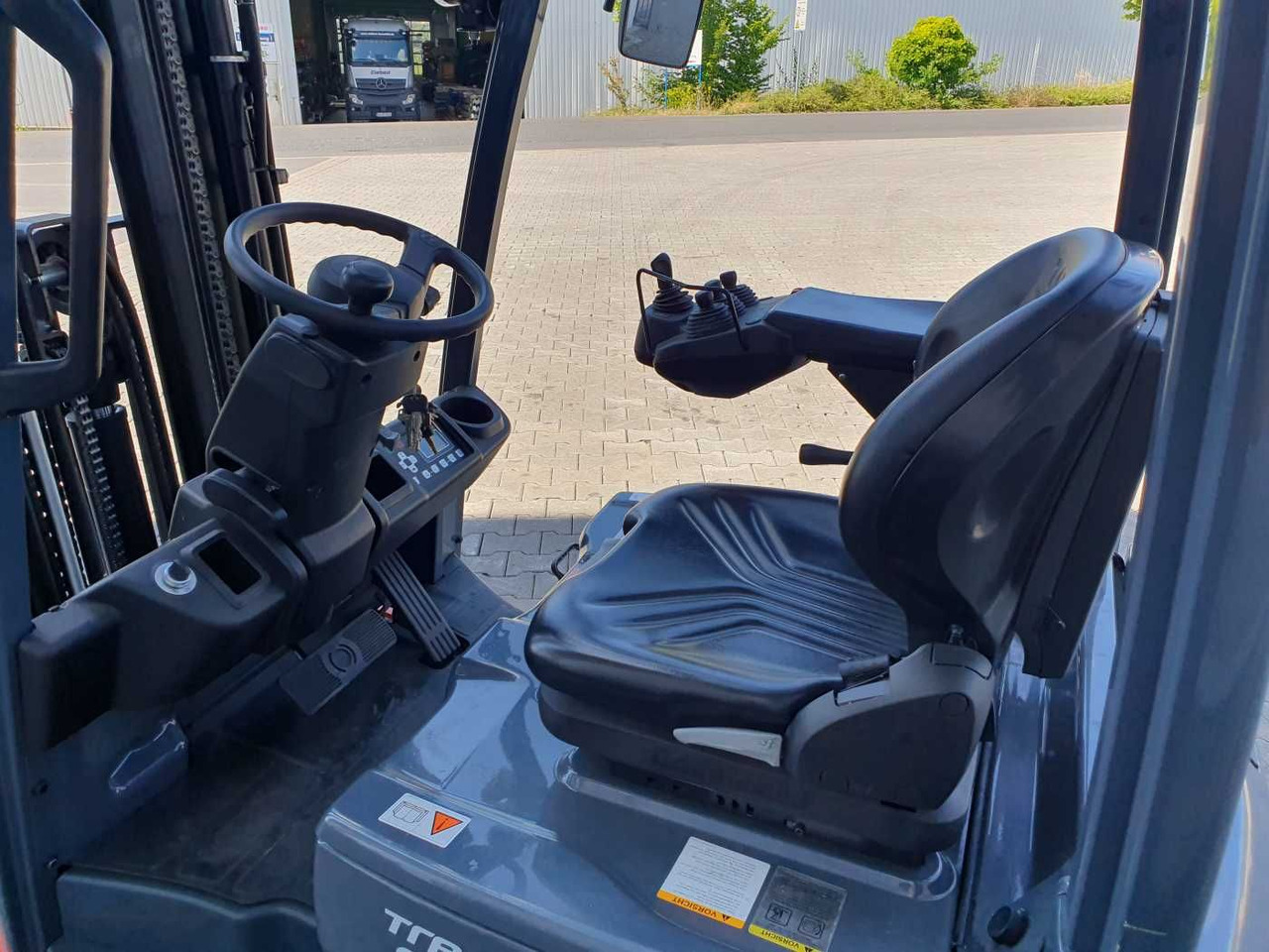 Ηλεκτροκίνητο περονοφόρο Toyota 8FBET15 / Triplex: 4.30m / nur 1.842h! / SS: φωτογραφία 11