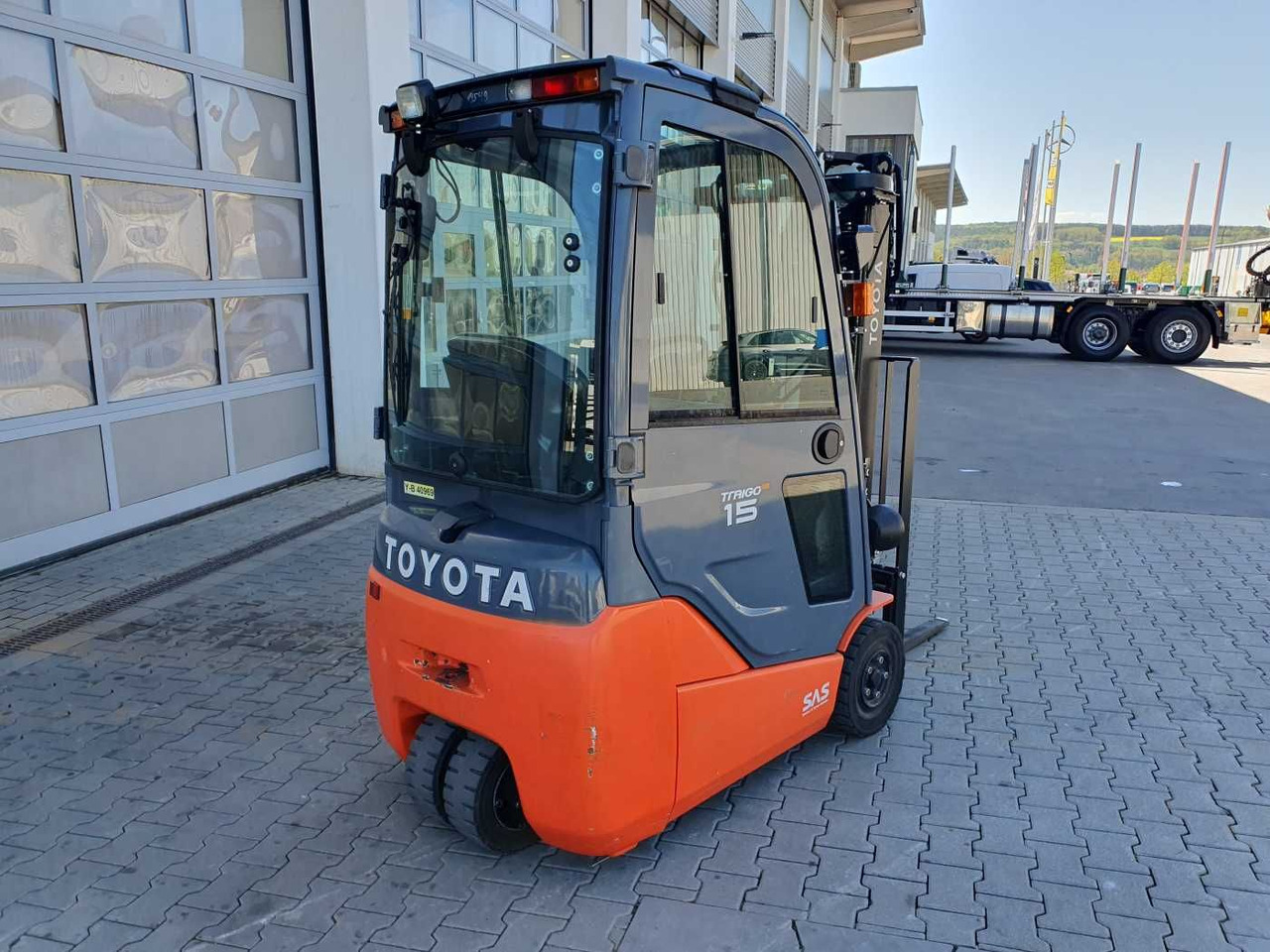 Toyota 8FBET15 / Triplex: 4.30m / nur 3.489h! / 2022 - Ηλεκτροκίνητο περονοφόρο: φωτογραφία 3 Toyota 8FBET15 / Triplex: 4.30m / nur 3.489h! / 2022 - Ηλεκτροκίνητο περονοφόρο: φωτογραφία 3