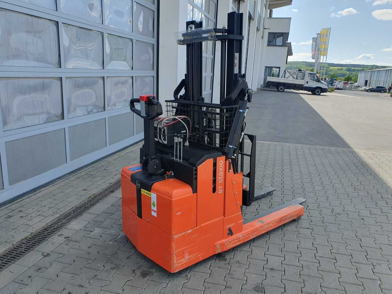 Toyota RWE 120 / Schubmaststapler / Duplex:2.9m / 257h! - Μηχάνημα στοίβαξης: φωτογραφία 4 Toyota RWE 120 / Schubmaststapler / Duplex:2.9m / 257h! - Μηχάνημα στοίβαξης: φωτογραφία 4