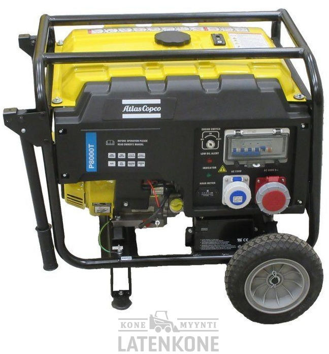 Atlas Copco P8000T AVR Generaattori - Βιομηχανική γεννήτρια: φωτογραφία 2 Atlas Copco P8000T AVR Generaattori - Βιομηχανική γεννήτρια: φωτογραφία 2