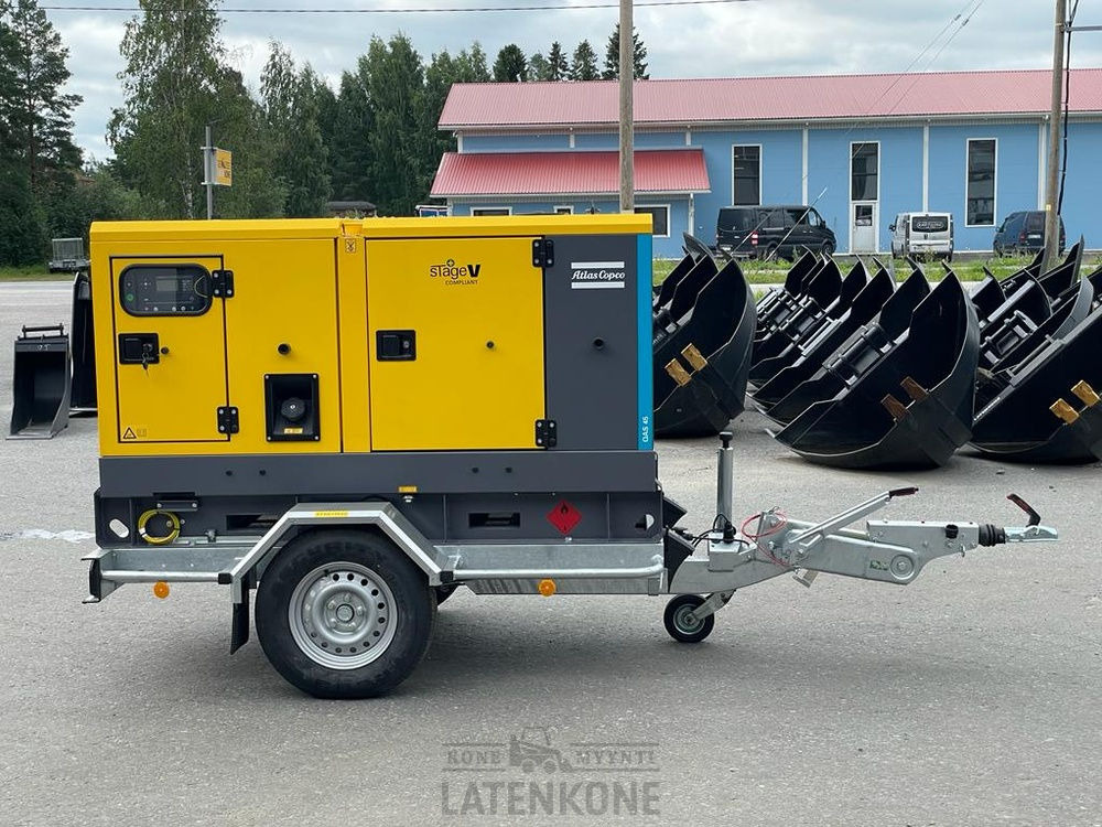 Atlas Copco QAS 45 50 Hz Generaattori StageV vetovarustuksella - Βιομηχανική γεννήτρια: φωτογραφία 2 Atlas Copco QAS 45 50 Hz Generaattori StageV vetovarustuksella - Βιομηχανική γεννήτρια: φωτογραφία 2