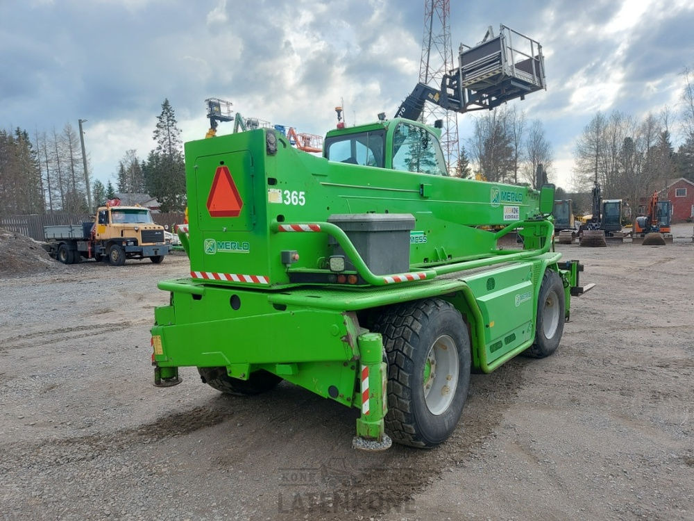 Τηλεσκοπικός φορτωτής Merlo ROTO 40.25MCSS with basket, remote, jib: φωτογραφία 7