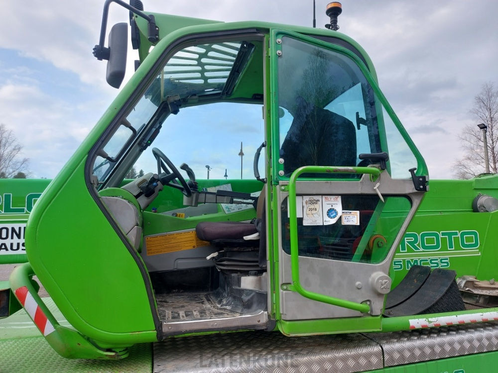Τηλεσκοπικός φορτωτής Merlo ROTO 40.25MCSS with basket, remote, jib: φωτογραφία 15