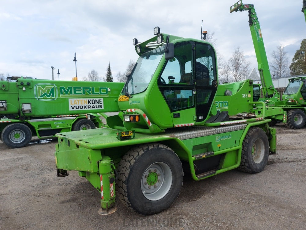 Τηλεσκοπικός φορτωτής Merlo ROTO 40.25MCSS with basket, remote, jib: φωτογραφία 14