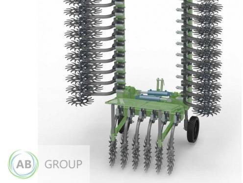 Avers-Agro Rotary hoe 5.3m - Green Star 5.3 Euro - Μηχανή οργώματος: φωτογραφία 5 Avers-Agro Rotary hoe 5.3m - Green Star 5.3 Euro - Μηχανή οργώματος: φωτογραφία 5