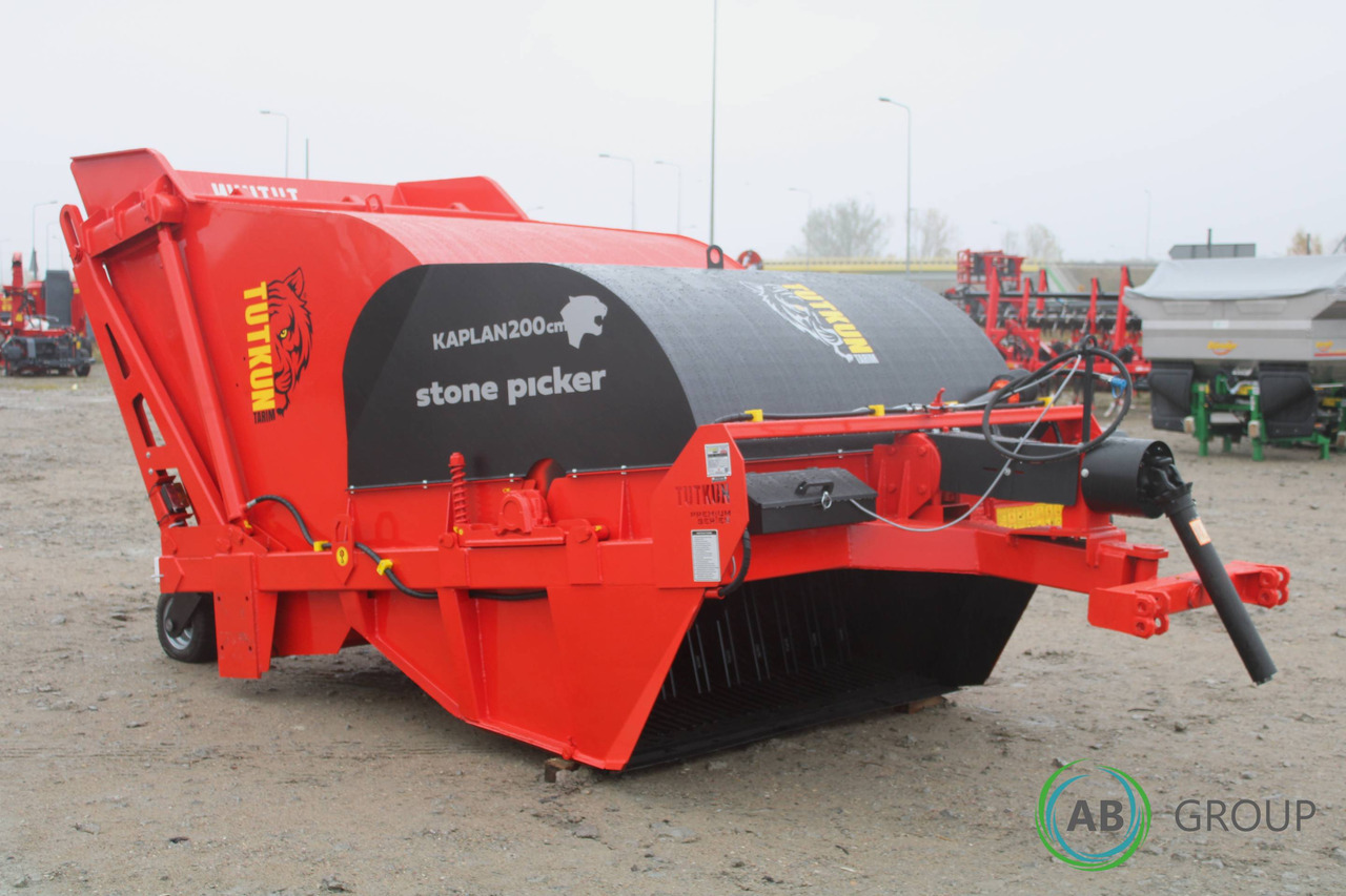 Stone picker Tutkun Kaplan 2 m - Μηχανή οργώματος: φωτογραφία 1 Stone picker Tutkun Kaplan 2 m - Μηχανή οργώματος: φωτογραφία 1