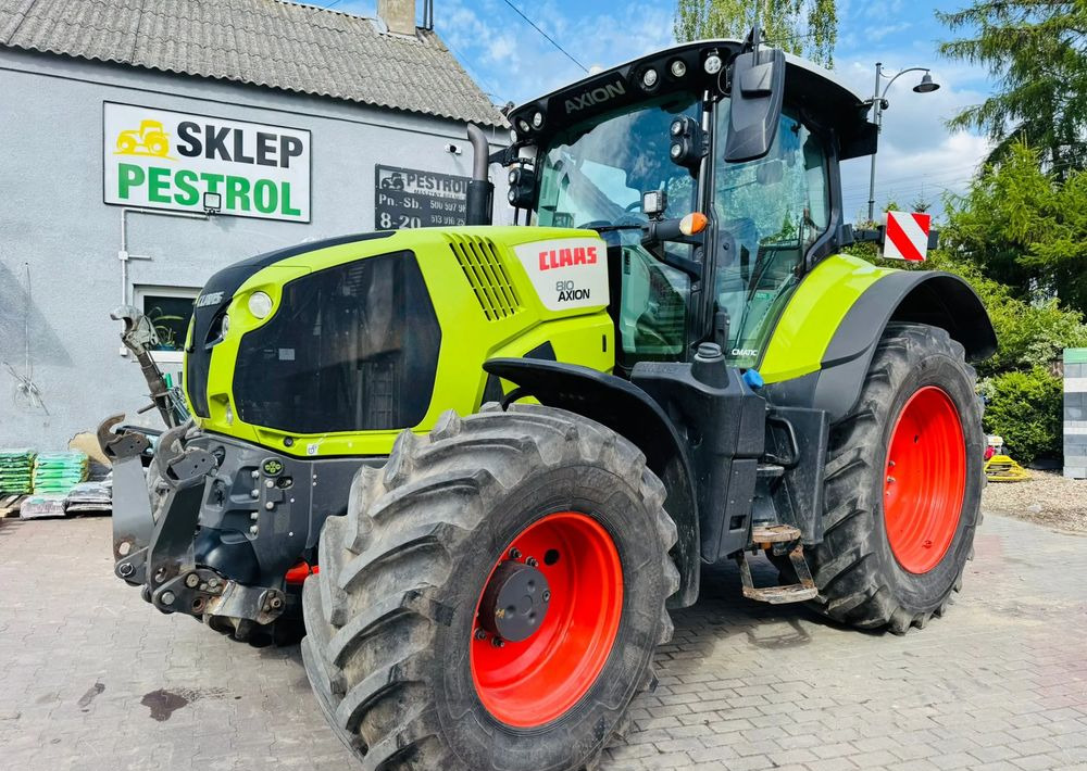 Claas Axion 810 CMATIC - Τρακτέρ: φωτογραφία 1 Claas Axion 810 CMATIC - Τρακτέρ: φωτογραφία 1
