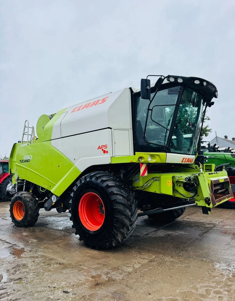 Claas Tucano 450 - Θεριζοαλωνιστική μηχανή: φωτογραφία 3 Claas Tucano 450 - Θεριζοαλωνιστική μηχανή: φωτογραφία 3
