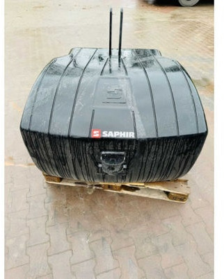 Saphir BALAST do ciągnika SAPHIR 1500 kg, 2022 rok produkcji - Αντίβαρο για Τρακτέρ: φωτογραφία 1 Saphir BALAST do ciągnika SAPHIR 1500 kg, 2022 rok produkcji - Αντίβαρο για Τρακτέρ: φωτογραφία 1