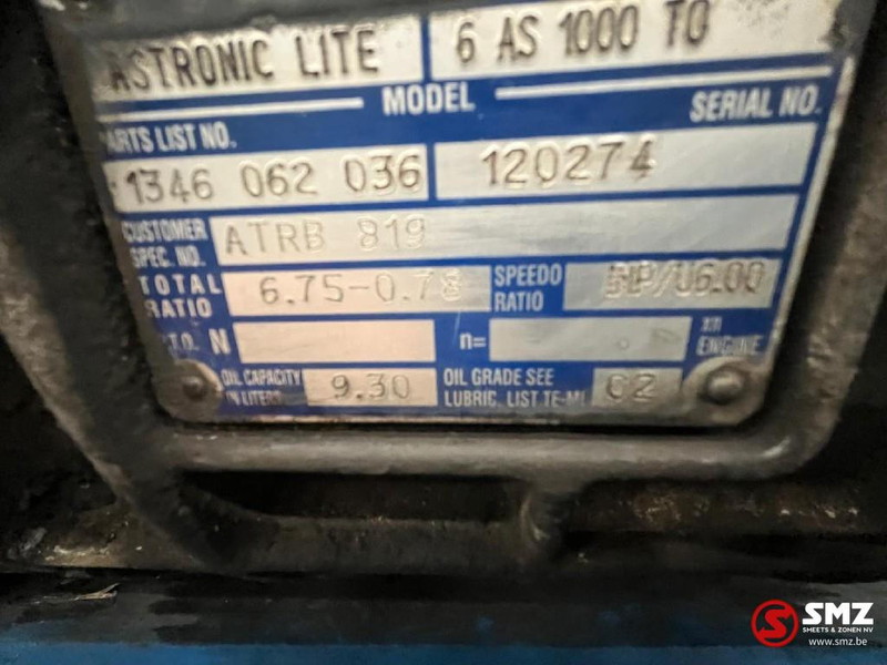 DAF Occ Versnellingsbak DAF 6AS1000 TO - Κιβώτιο ταχυτήτων για Φορτηγό: φωτογραφία 5 DAF Occ Versnellingsbak DAF 6AS1000 TO - Κιβώτιο ταχυτήτων για Φορτηγό: φωτογραφία 5