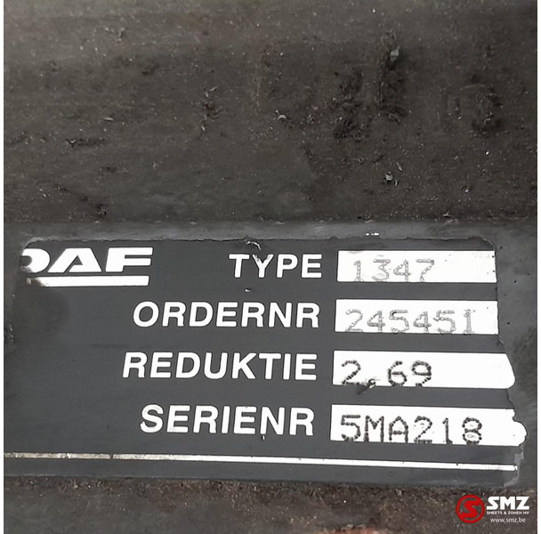 DAF Occ differentiëel 1347 i=2,69 DAF - Διαφορικό για Φορτηγό: φωτογραφία 5 DAF Occ differentiëel 1347 i=2,69 DAF - Διαφορικό για Φορτηγό: φωτογραφία 5