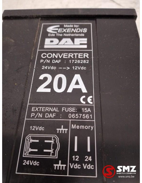 DAF Occ spanningsomvormer 24V-12V 20A DAF XF105 - Ηλεκτρικό σύστημα για Φορτηγό: φωτογραφία 2 DAF Occ spanningsomvormer 24V-12V 20A DAF XF105 - Ηλεκτρικό σύστημα για Φορτηγό: φωτογραφία 2