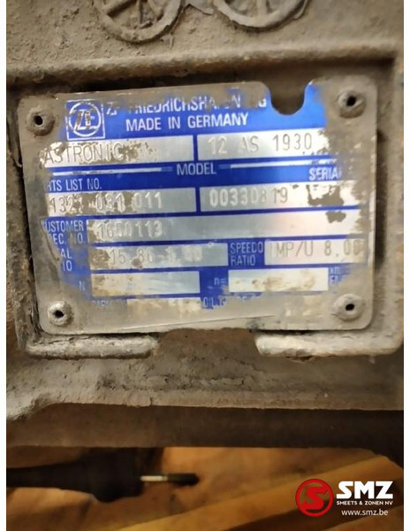 DAF Occ versnellingsbak Daf XF95 12AS1930TD - Κιβώτιο ταχυτήτων για Φορτηγό: φωτογραφία 5 DAF Occ versnellingsbak Daf XF95 12AS1930TD - Κιβώτιο ταχυτήτων για Φορτηγό: φωτογραφία 5