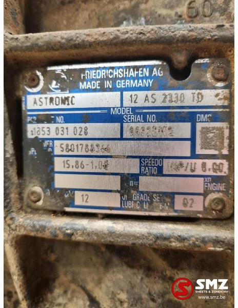 Iveco Occ versnellingsbak Iveco Stralis 12AS2330TD 58017 - Κιβώτιο ταχυτήτων για Φορτηγό: φωτογραφία 5 Iveco Occ versnellingsbak Iveco Stralis 12AS2330TD 58017 - Κιβώτιο ταχυτήτων για Φορτηγό: φωτογραφία 5