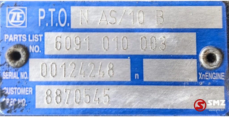 Iveco Occ versnellingsbak + intarder + PTO 12AS2331TD - Κιβώτιο ταχυτήτων για Φορτηγό: φωτογραφία 5 Iveco Occ versnellingsbak + intarder + PTO 12AS2331TD - Κιβώτιο ταχυτήτων για Φορτηγό: φωτογραφία 5