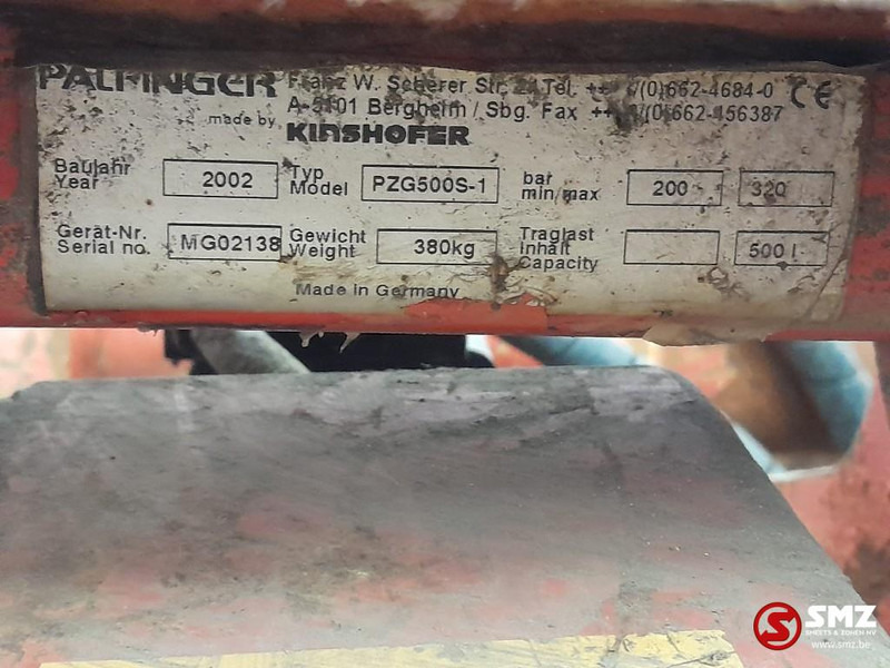 Κουβας Palfinger Occ knijpbak 100 cm Palfinger PZG500S-1: φωτογραφία 6 Κουβας Palfinger Occ knijpbak 100 cm Palfinger PZG500S-1: φωτογραφία 6