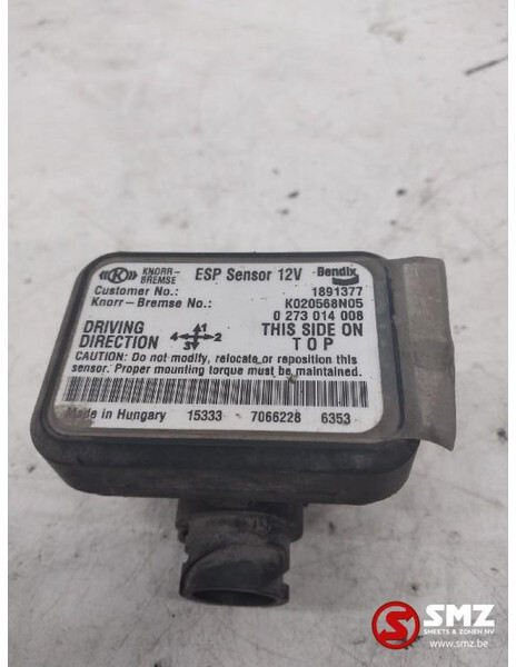 Scania Occ ESP sensor Scania R410 1891377 K020568N05 - Αισθητήρας για Φορτηγό: φωτογραφία 1 Scania Occ ESP sensor Scania R410 1891377 K020568N05 - Αισθητήρας για Φορτηγό: φωτογραφία 1