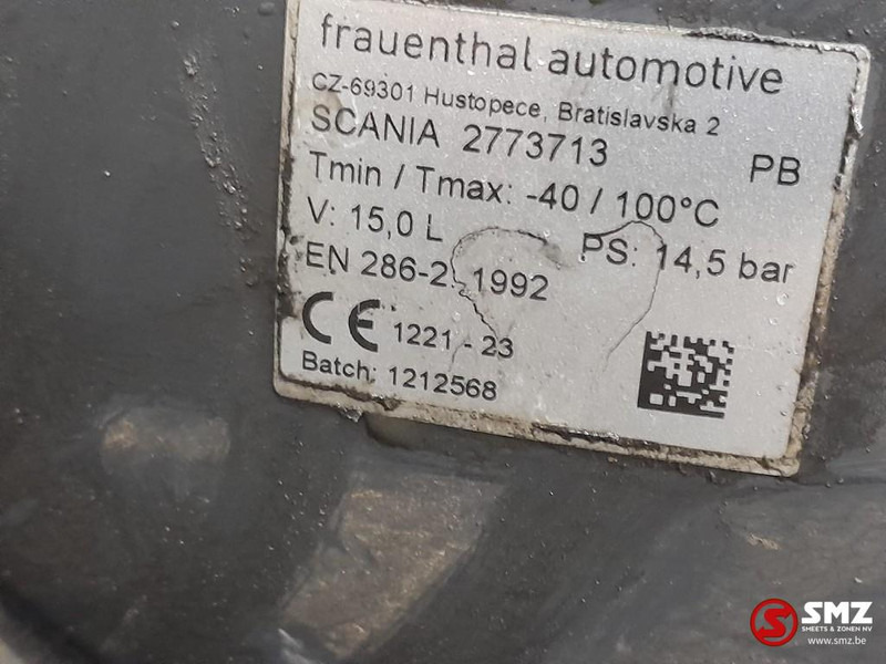 Scania Occ luchtketel 15L 14,5Bar Scania - Ανταλλακτικό για Φορτηγό: φωτογραφία 4 Scania Occ luchtketel 15L 14,5Bar Scania - Ανταλλακτικό για Φορτηγό: φωτογραφία 4