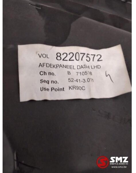 Volvo Occ afdekpaneel dashboard LHD Volvo FH4 - Ταμπλό αυτοκινήτου για Φορτηγό: φωτογραφία 3 Volvo Occ afdekpaneel dashboard LHD Volvo FH4 - Ταμπλό αυτοκινήτου για Φορτηγό: φωτογραφία 3