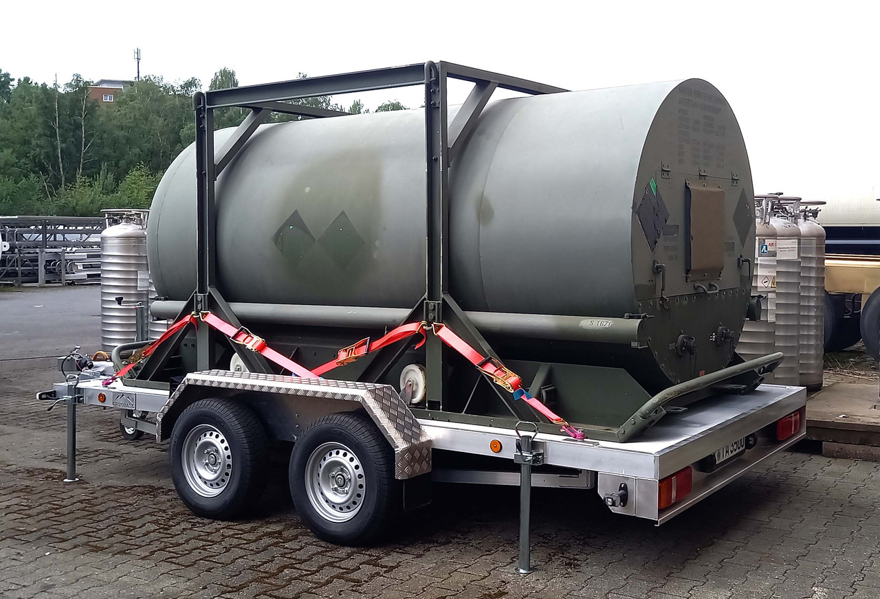 CRYOBASE Gas tank cryogenic trailer used for nitrogen, oxygen, argon - Ρυμούλκα βυτίο: φωτογραφία 3 CRYOBASE Gas tank cryogenic trailer used for nitrogen, oxygen, argon - Ρυμούλκα βυτίο: φωτογραφία 3