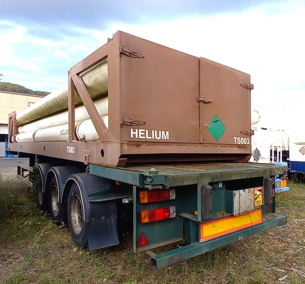 FRUEHAUF Gas tank tube semi-trailer used for compressed helium, hydrogen, Wasserstoff - Επικαθήμενο βυτίο: φωτογραφία 4 FRUEHAUF Gas tank tube semi-trailer used for compressed helium, hydrogen, Wasserstoff - Επικαθήμενο βυτίο: φωτογραφία 4