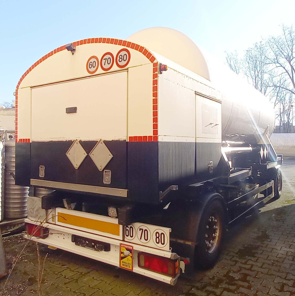 GOFA Gas tank trailer cryogenic used for oxygen, nitrogen, argon, gas. - Επικαθήμενο βυτίο: φωτογραφία 5 GOFA Gas tank trailer cryogenic used for oxygen, nitrogen, argon, gas. - Επικαθήμενο βυτίο: φωτογραφία 5